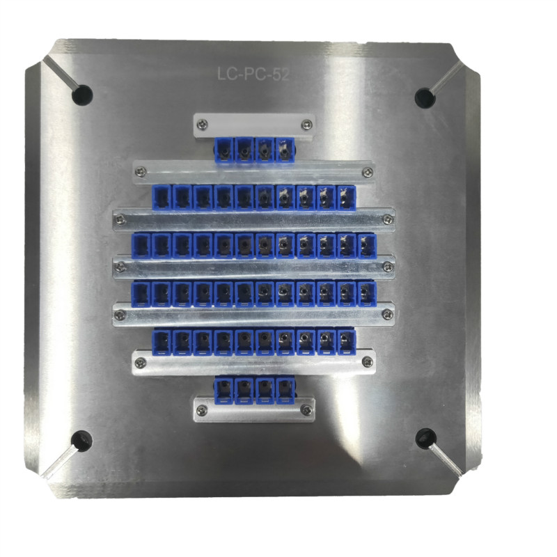 LC UPC Fiber Optic Polishing Jig 52 Positions
